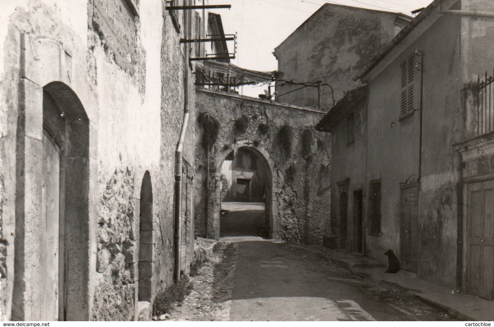 ST JEANNET-rue De La Ferrage Et Vieille Porte -cp Glacée - Autres & Non Classés