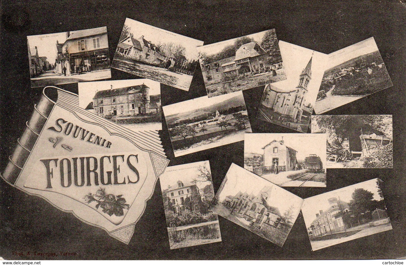 Cp Souvenir Multivues FOURGES - Fourges