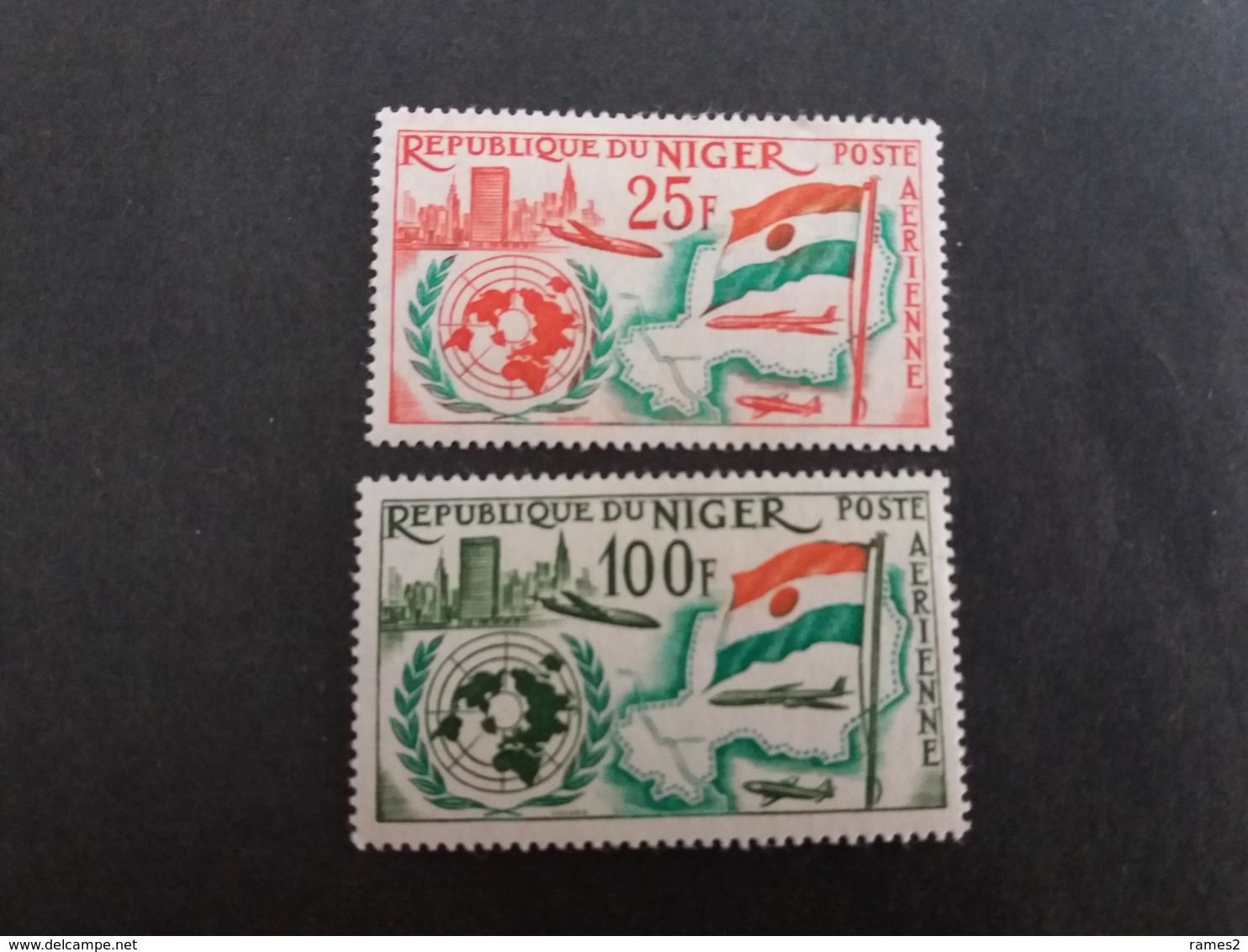 Afrique > Niger  N°19/20 PA* - Niger (1960-...)