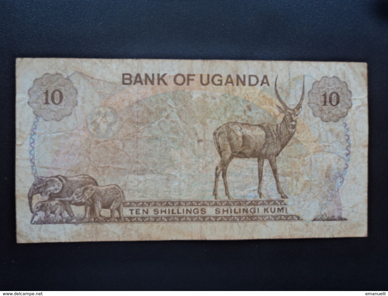 OUGANDA : 10 SHILLINGS  ND 1979   P 11b     TB+ - Uganda