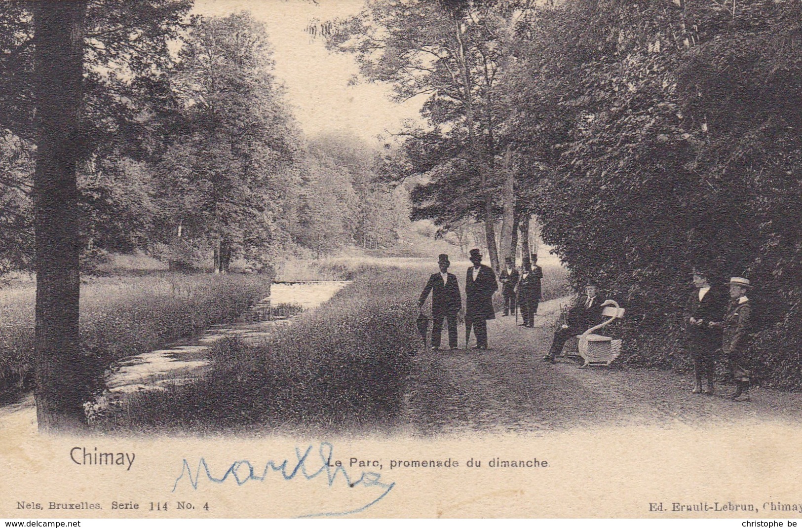 Chimay, Le Parc, Promenade De Dimanche (pk57232) - Chimay