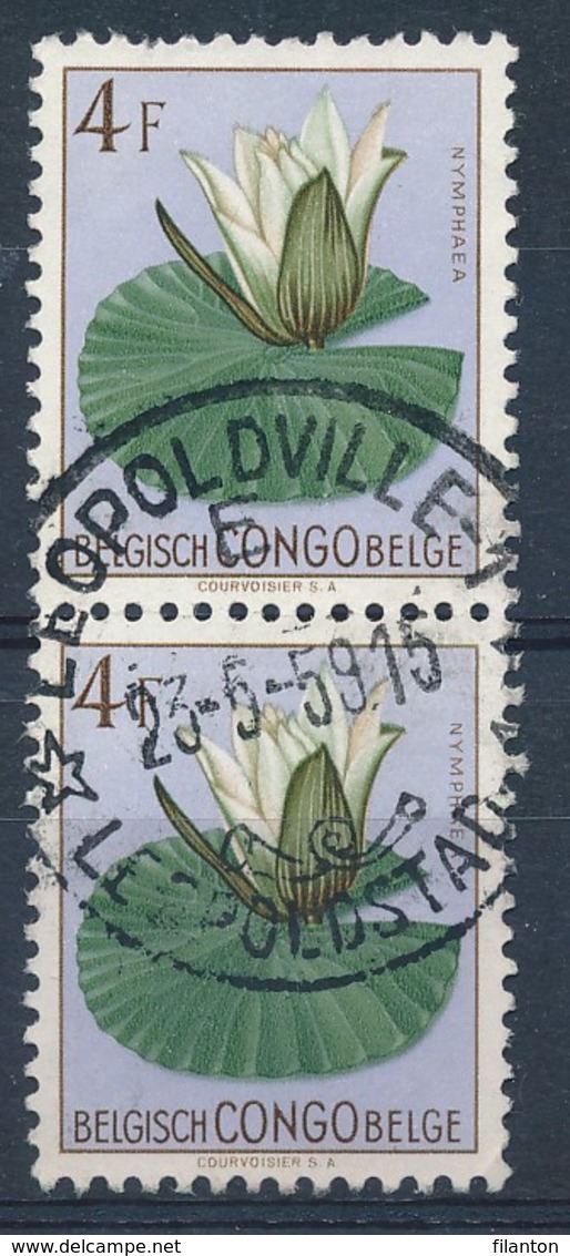 BELGISCH-KONGO - OBP Nr 288 (paar) - Cachet "LEOPOLDVILLE - LEOPOLDSTAD" - Oblitérés