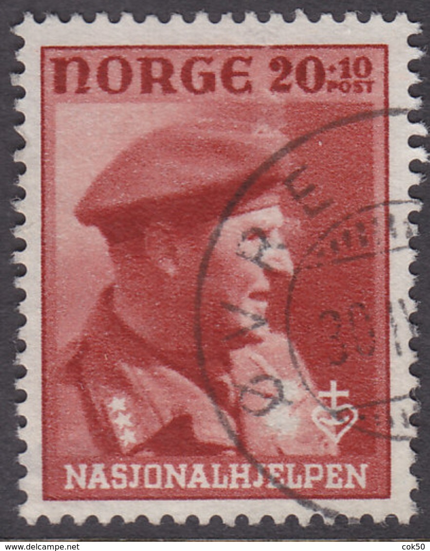 NORWAY 1946 (Mi.# 312) National Relief Fund - 20+10 øre - Gebraucht