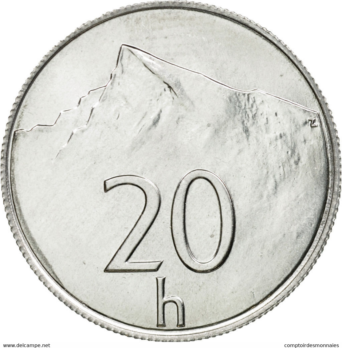 Monnaie, Slovaquie, 20 Halierov, 1993, SUP, Aluminium, KM:18 - Slovaquie