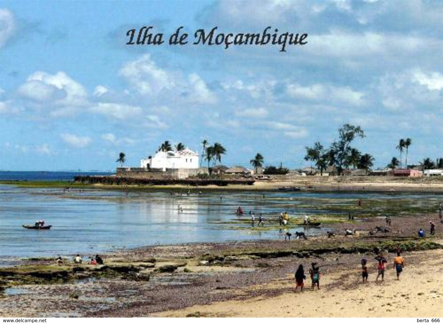 Mozambique Island View UNESCO New Postcard Mosambik AK - Mozambique