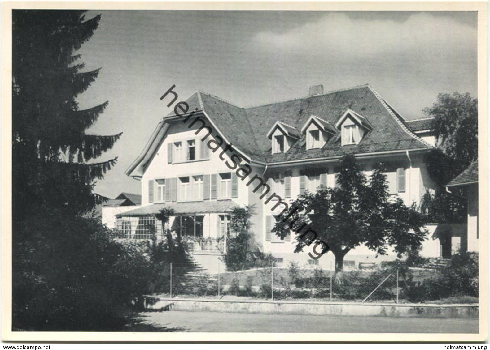 Münchenbuchsee - Privates Nervensanatorium - Johann-Kaspar-Haus - AK Grossformat - Münchenbuchsee