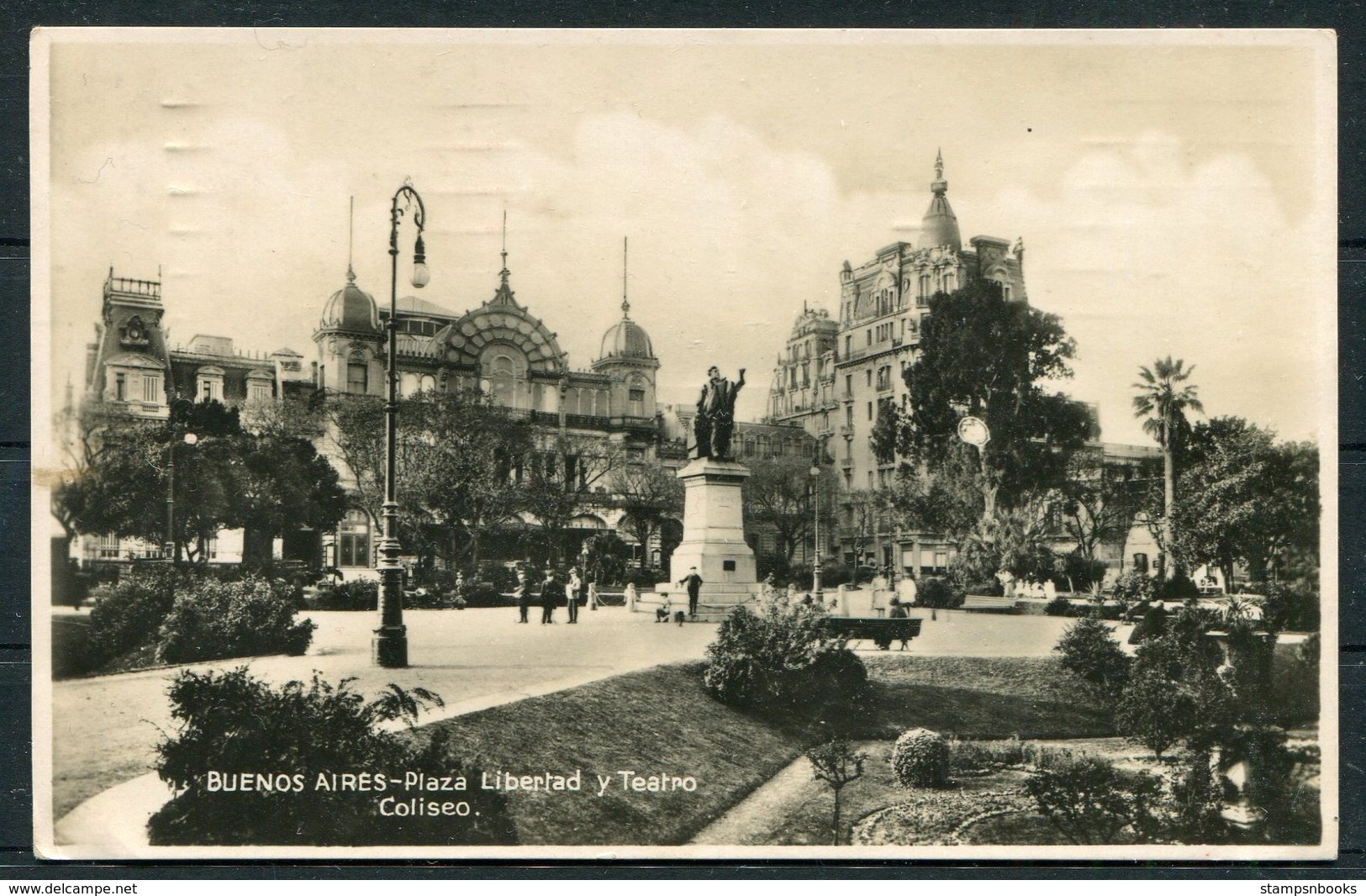 1931 Argentina Buenos Aires Postcard - Solingen Germany. CAP ANCONA Ship - Covers & Documents