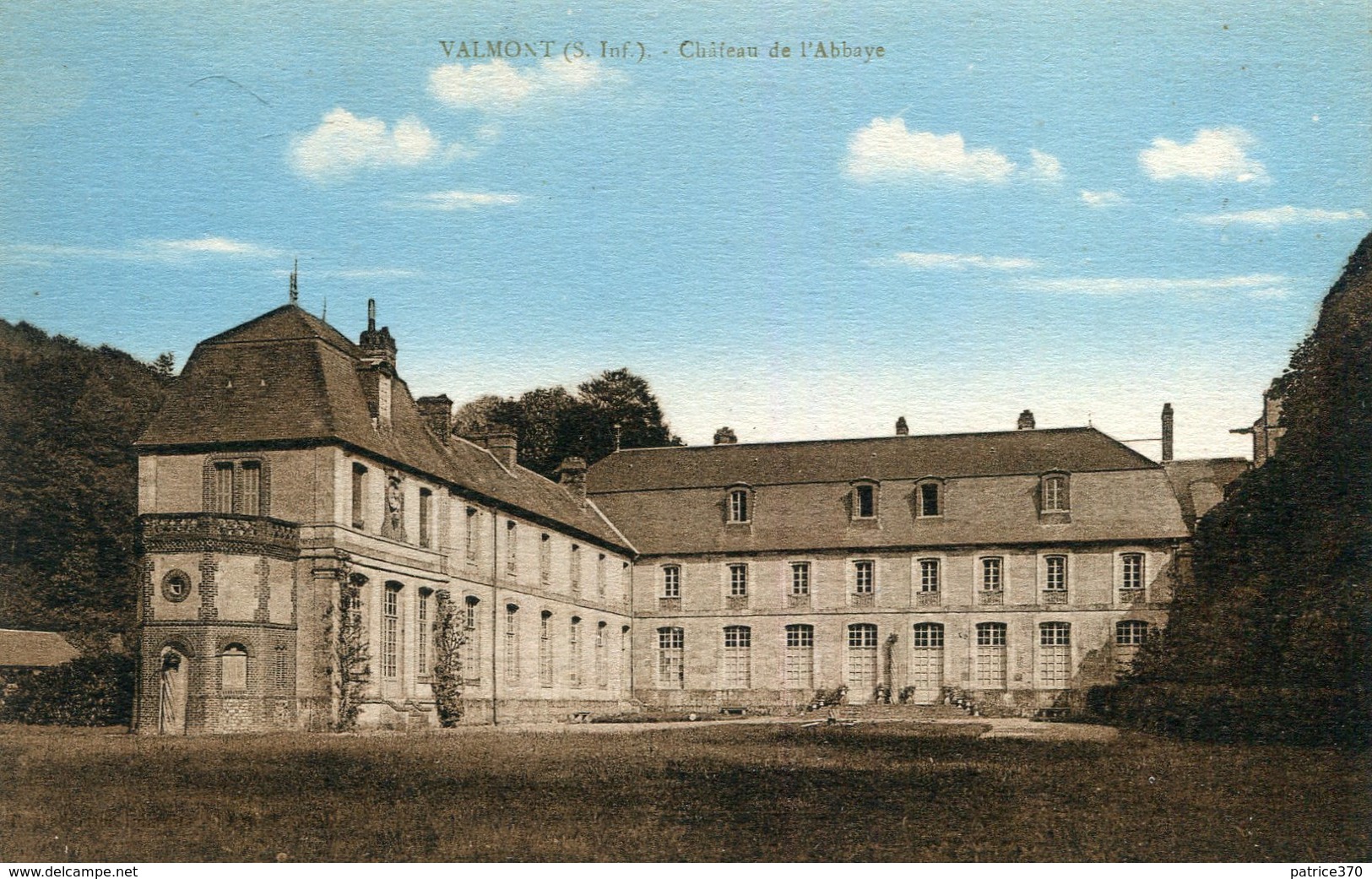 VALMONT - LOT De 7 Cartes Sur L'Abbaye Vitraux Chapelle Château Ruines Eglise - Valmont