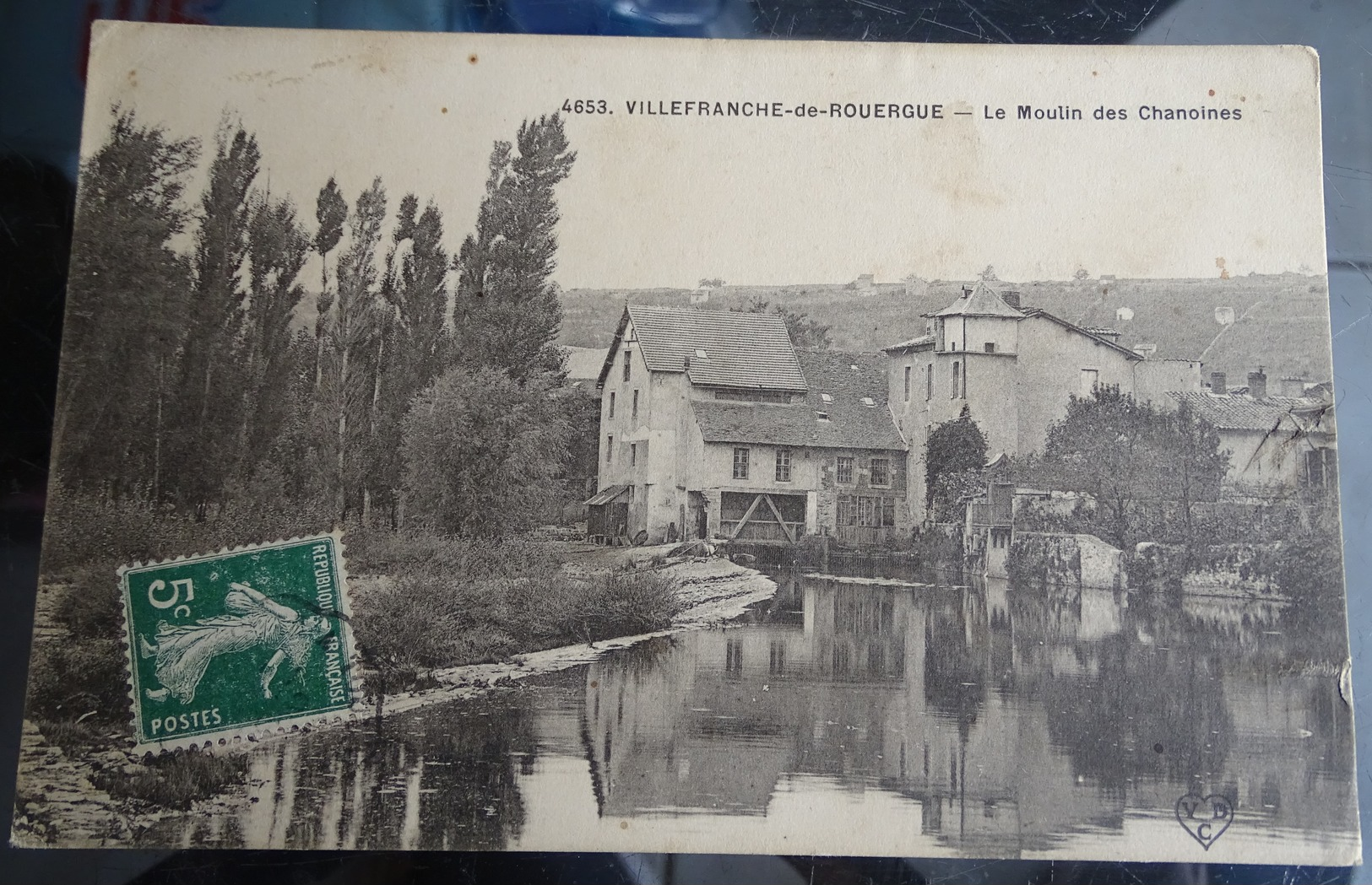 Cpa - 12 - Villefranche De Rouergue - Le Moulin Des Chanoines - Villefranche De Rouergue