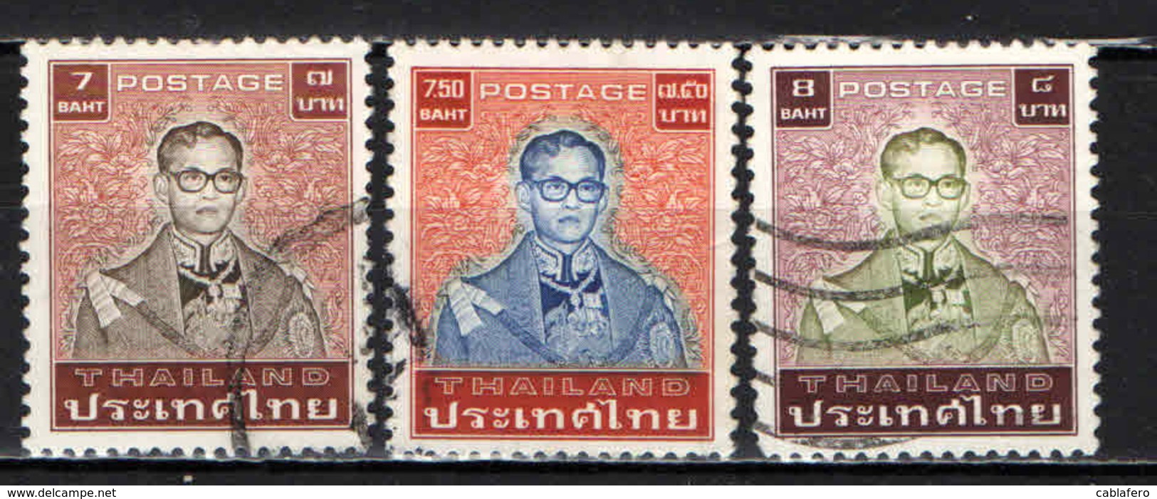 TAILANDIA - 1984 - EFFIGIE DEL RE BHUMIBOL ADULYADEJ - USATI - Tailandia