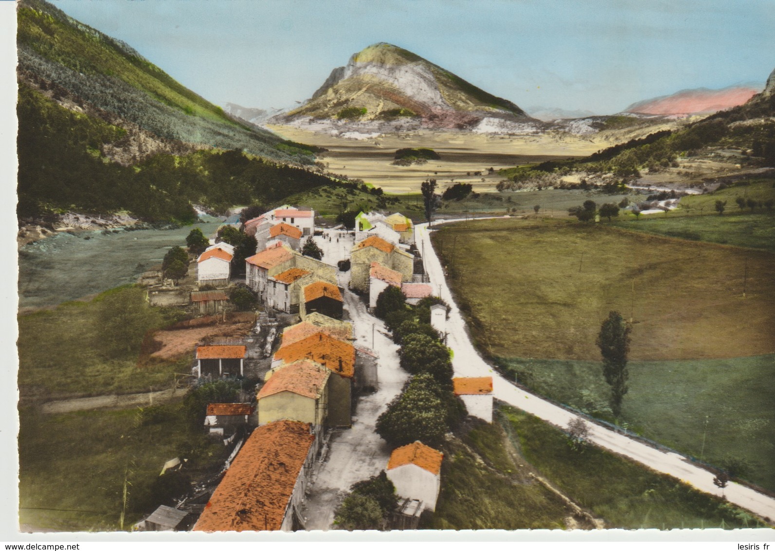 C.P.- PHOTO - ANDON - VUE PANORAMIQUE DU VILLAGE ET LA VALLÉE - LE ROCHER DE BAUROUX - 59-2 - CIM - Autres & Non Classés