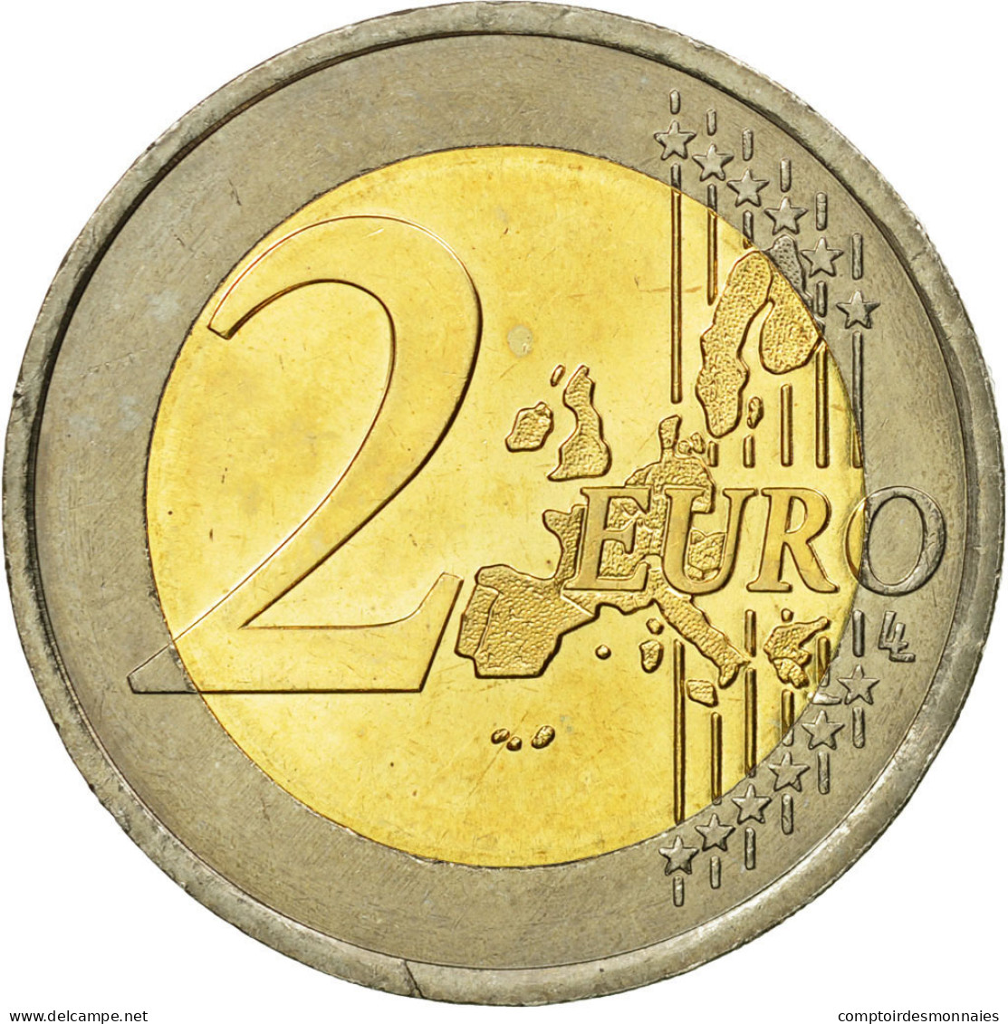 France, 2 Euro, 2001, SUP, Bi-Metallic, KM:1289 - Frankrijk