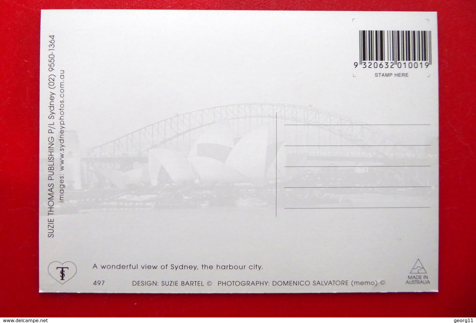 Sydney - Luftbild Hafen Oper - New South Wales - Australien - Sydney