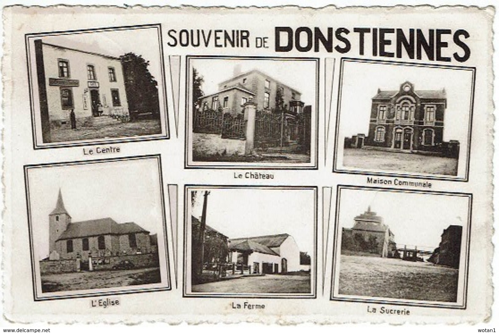 Souvenir De DONSTIENNES (avec 6 Petites Vues) - Thuin