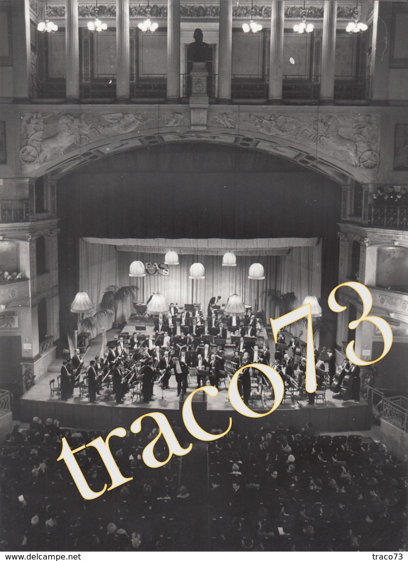 PALERMO _1968 /  Teatro Politeama - Inagurazione Stagione Sinfonica  _ Foto Formato 18 X 24 Cm. - Luoghi