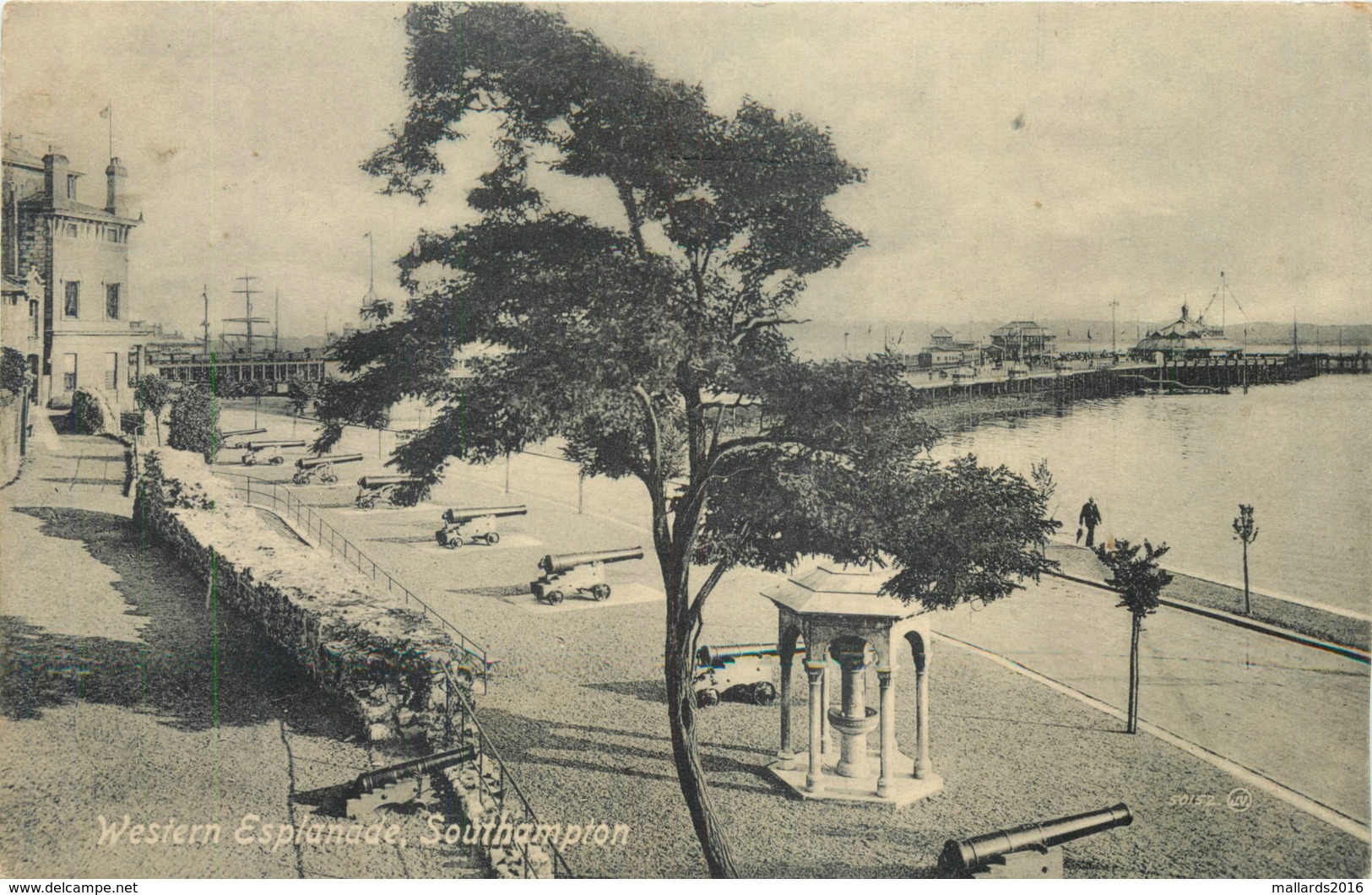 SOUTHAMPTON, WESTERN ESPLANADE ~ AN OLD POSTCARD #89655 - Southampton