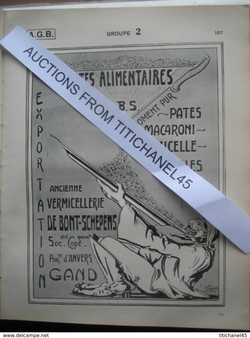 1921 ANNUAIRE GENERAL DE LA BELGIQUE INDUSTRIELLE, COMMERCIALE, MARITIME & COLONIALE