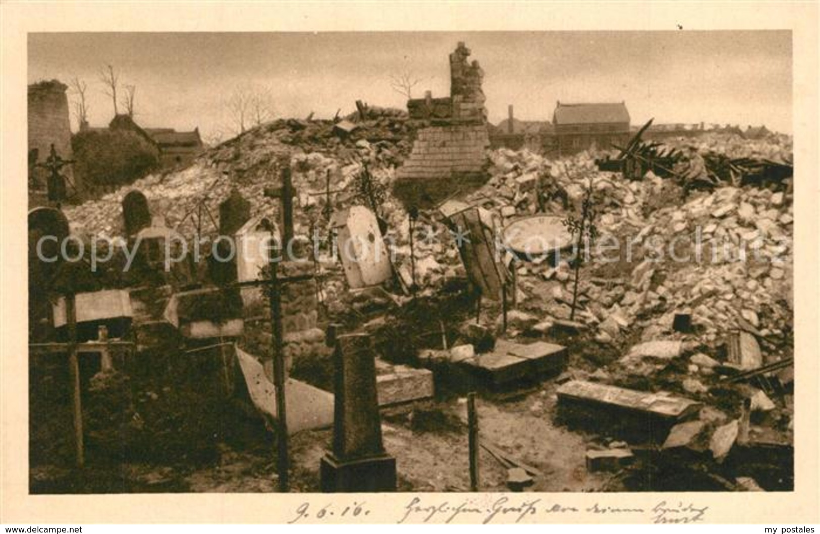 13488044 Vimy Kirche Friedhof Vimy - Autres & Non Classés