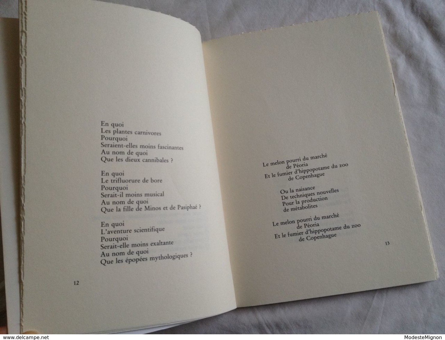 Le Trifluorure De Bore De Paul De Troy. Envoi De L'auteur à Hubert Nyssen. Maison Internationale De La Poésie, 1985. - Livres Dédicacés