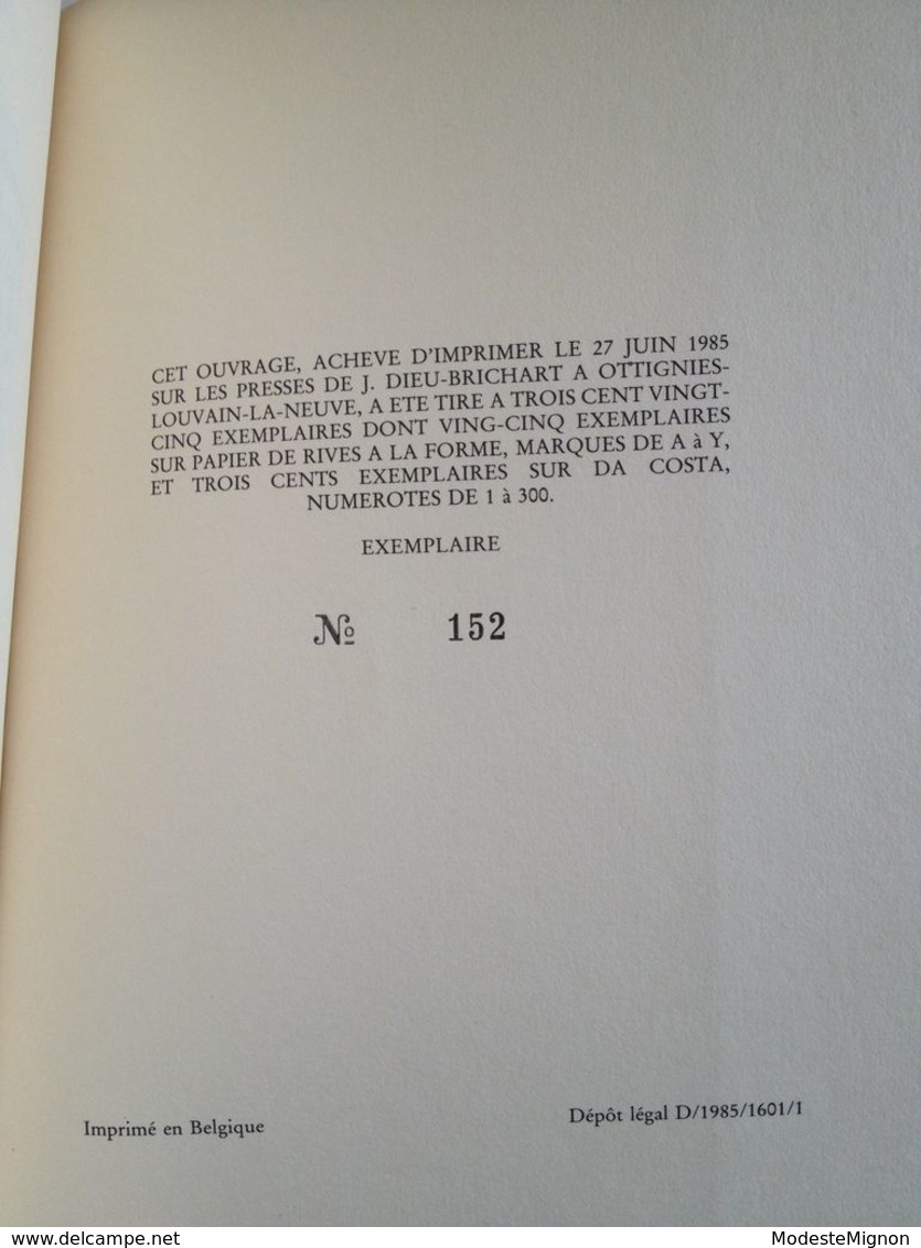 Le Trifluorure De Bore De Paul De Troy. Envoi De L'auteur à Hubert Nyssen. Maison Internationale De La Poésie, 1985. - Livres Dédicacés