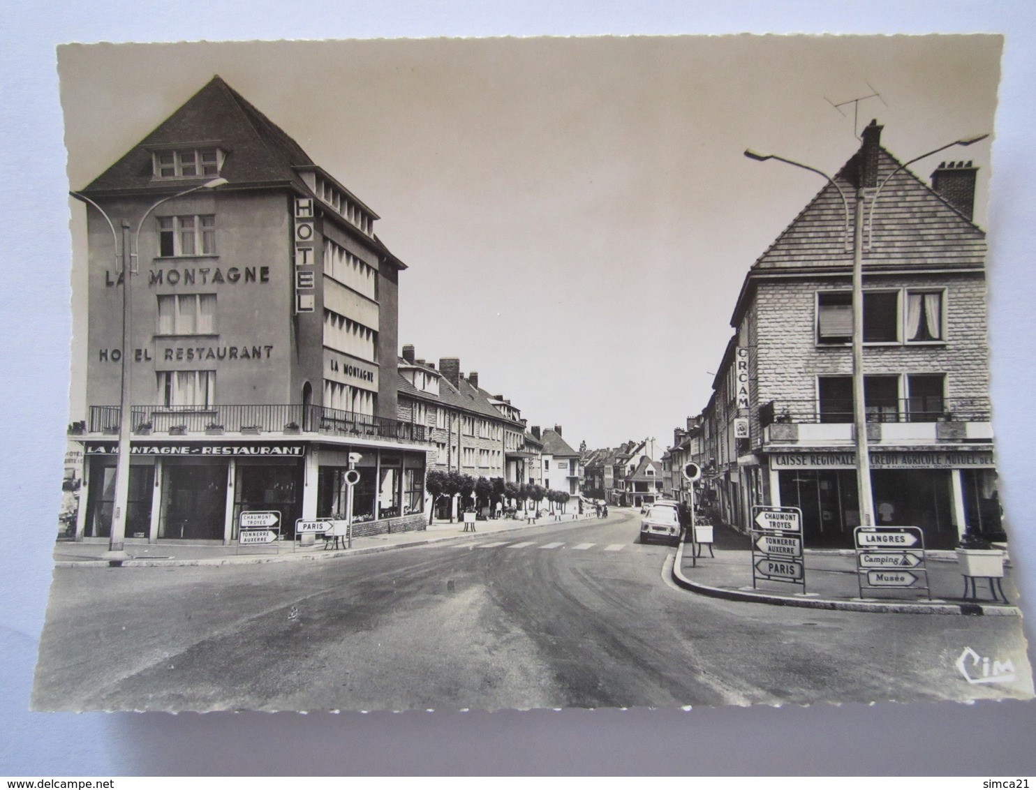 CARTE POSTALE CHATILLON SUR SEINE L'ENTREE DE LA VILLE - Chatillon Sur Seine