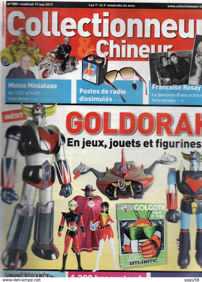 Livres, BD, Revues > Français > Non Classés Collectionneur Et Chineur N° 150 Goldorak,postes De Radio - Autres & Non Classés