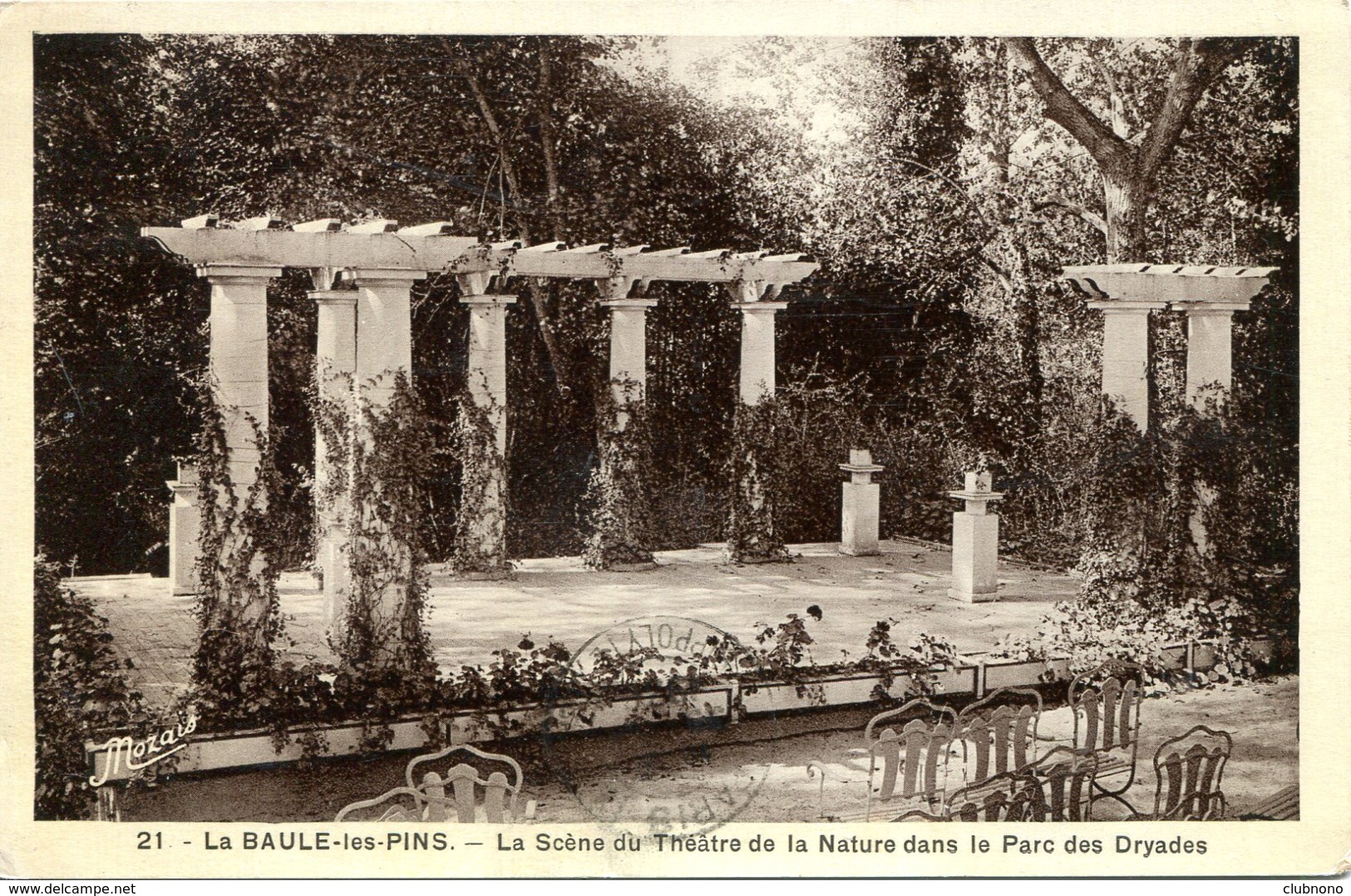 CPA -  LA BAULE-LES-PINS - SCENE DU THEATRE DANS LE PARC DES DRYADES - La Baule-Escoublac