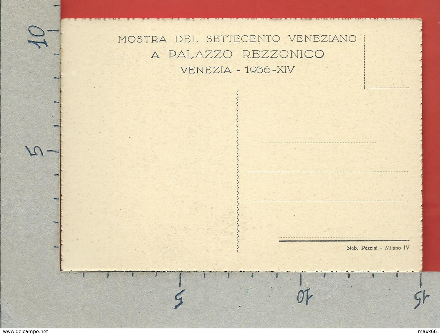 CARTOLINA NV ITALIA - 1936 Mostra Settecento Veneziano A Cà Rezzonico - VENEZIA - TIEPOLO - Zeffiro E Flora - 10 X 15 - Exhibitions