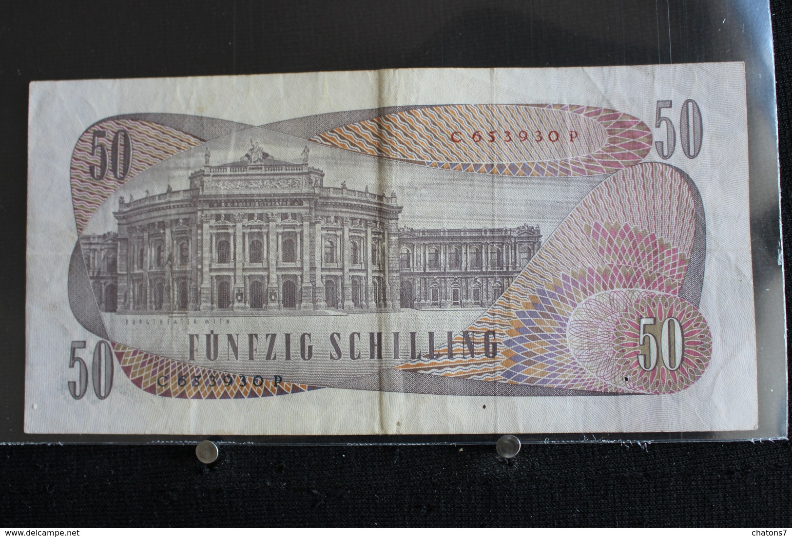 M-An / Billet  - Autriche Funfzig Schilling 50   / Année 1970 - Autriche