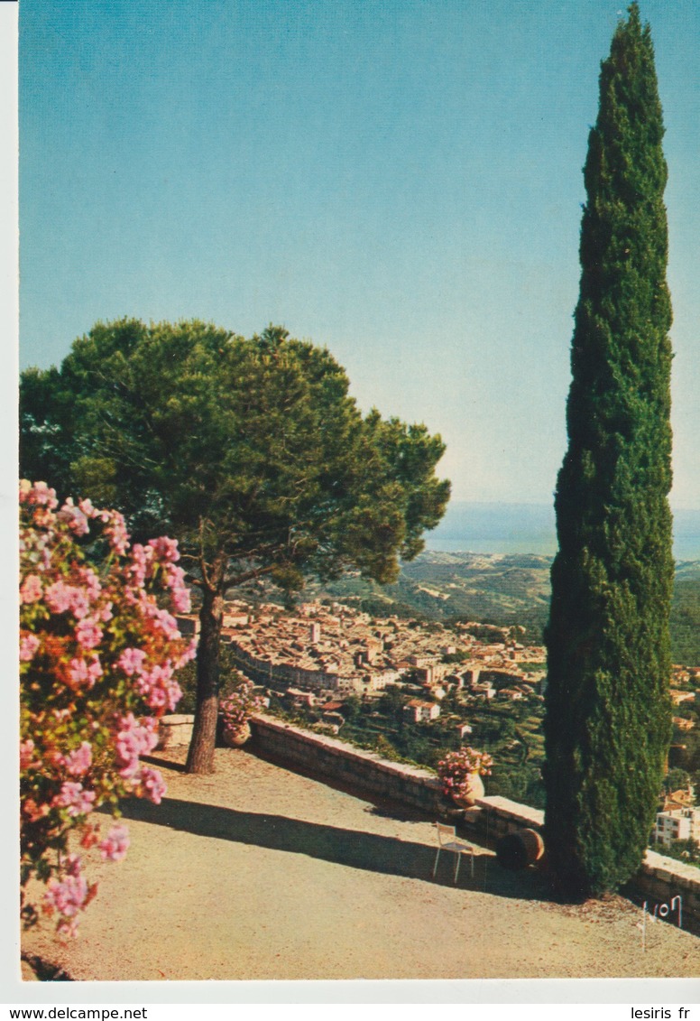 C.P.- PHOTO - VENCE - VUE GÉNÉRALE - 5466 - YVON - Vence