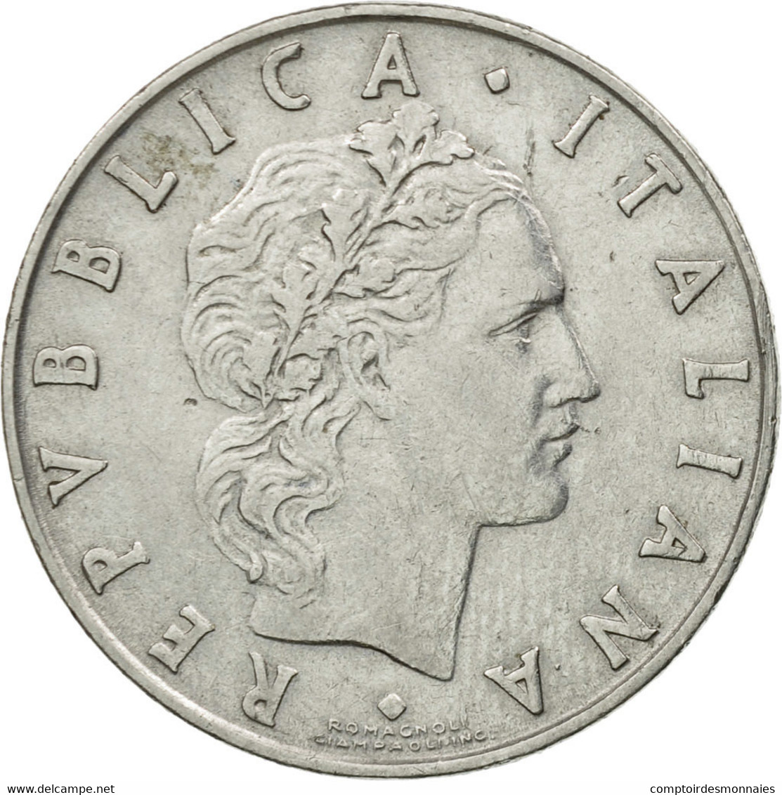 Monnaie, Italie, 50 Lire, 1954, Rome, TTB, Stainless Steel, KM:95.1 - 50 Lire