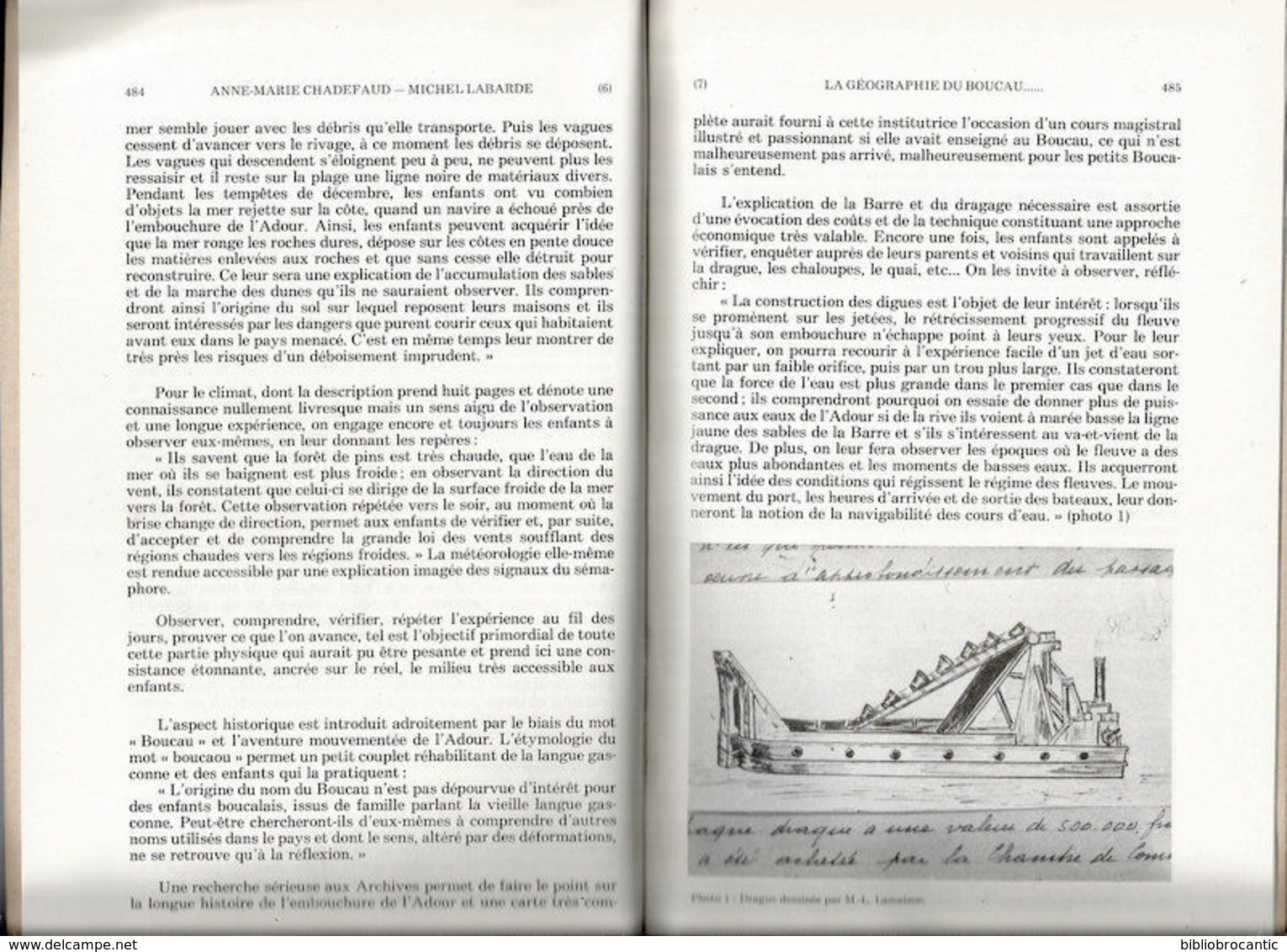 LA GEOGRAPHIE DU BOUCAU AU LENDEMAIN DE LA PREMIERE GUERRE MONDIALE Par Marie Louise LAMAISON - Baskenland