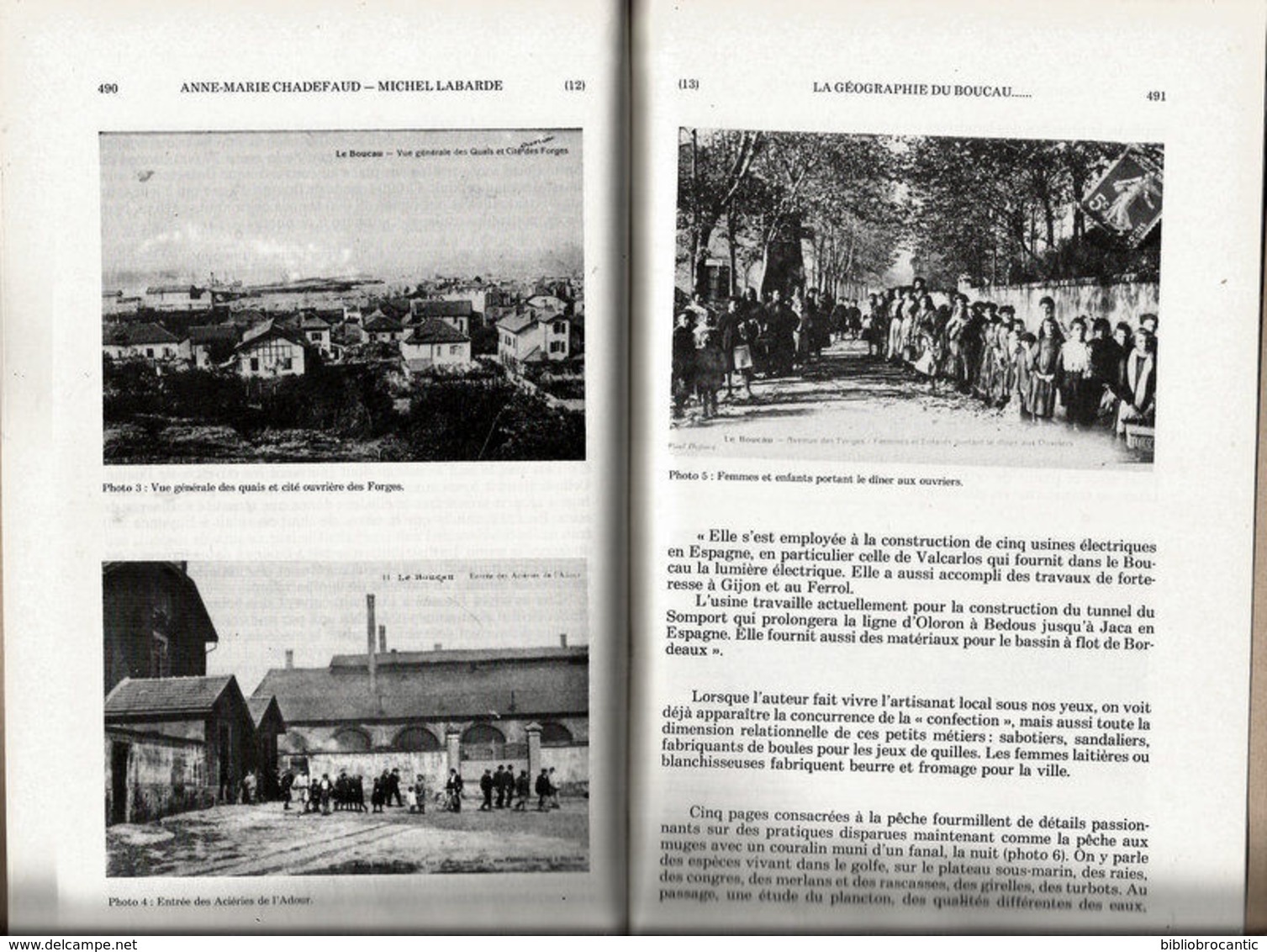 LA GEOGRAPHIE DU BOUCAU AU LENDEMAIN DE LA PREMIERE GUERRE MONDIALE par Marie Louise LAMAISON