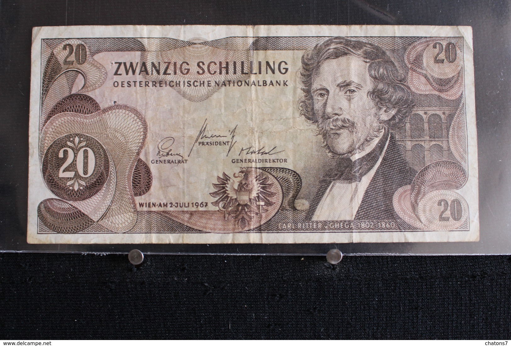 M-An / Billet  - Autriche Funfzig Schilling 20   / Année 1967 - Austria