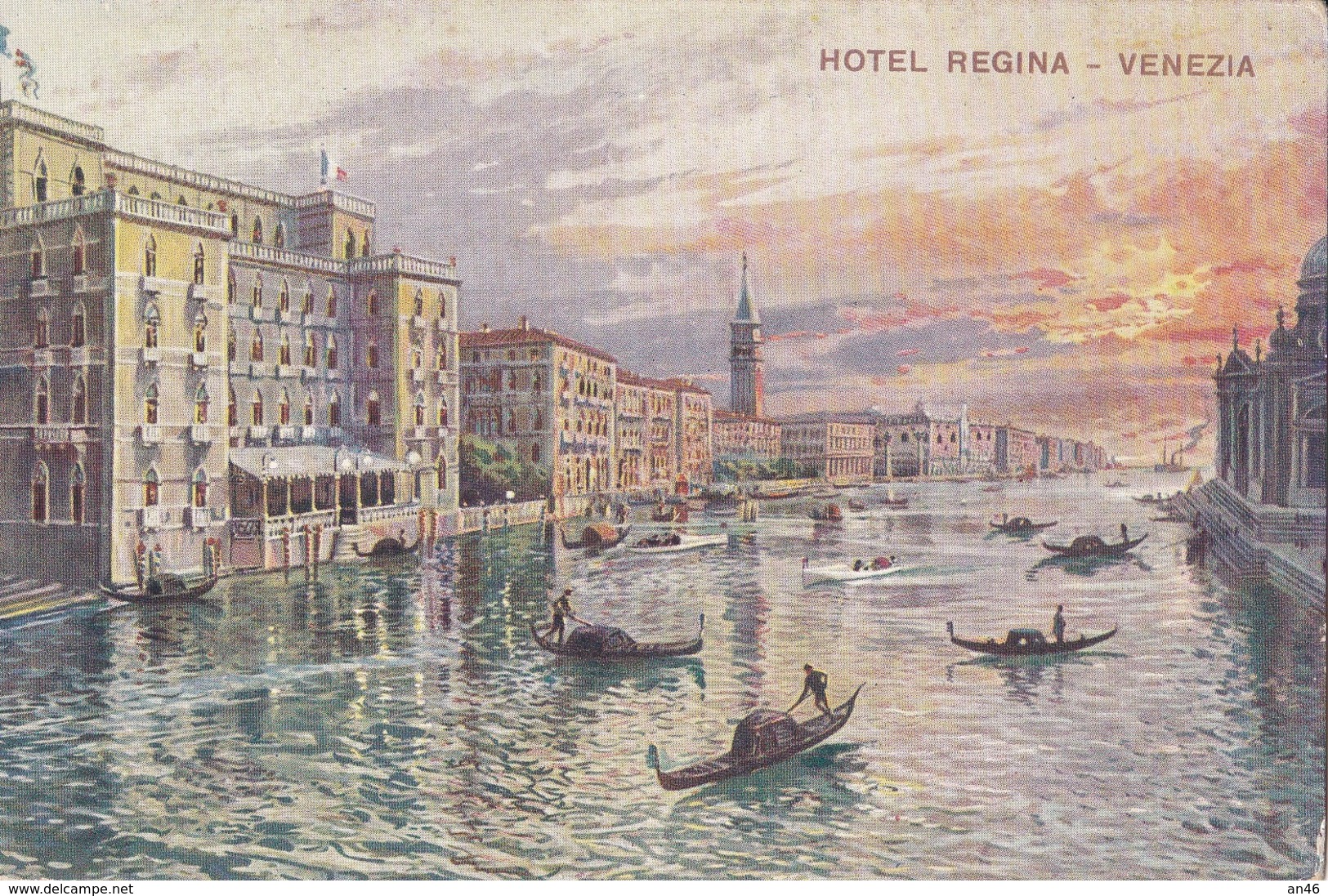 VENEZIA  HOTEL REGINA AUTENTICA 100% - Venezia