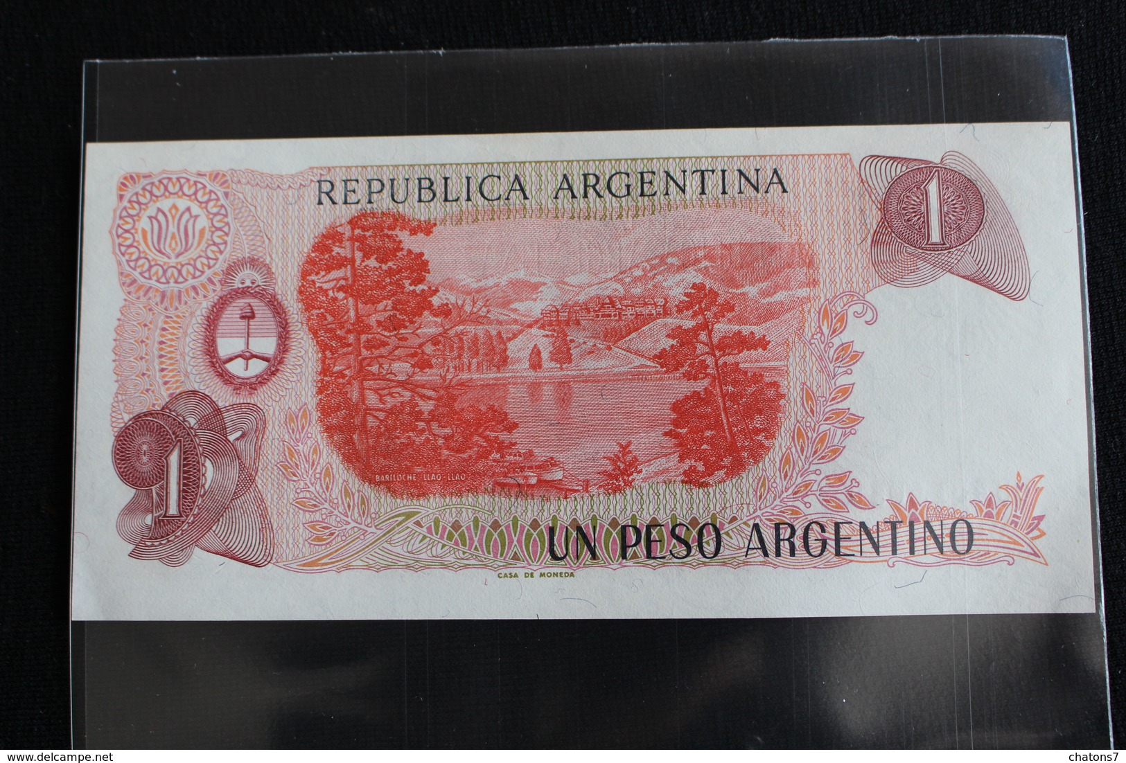 M-An / Billet  - Argentine - Argentina -  1 Peso Argentino ( Gral. San Martin ) / Année ? - Argentine