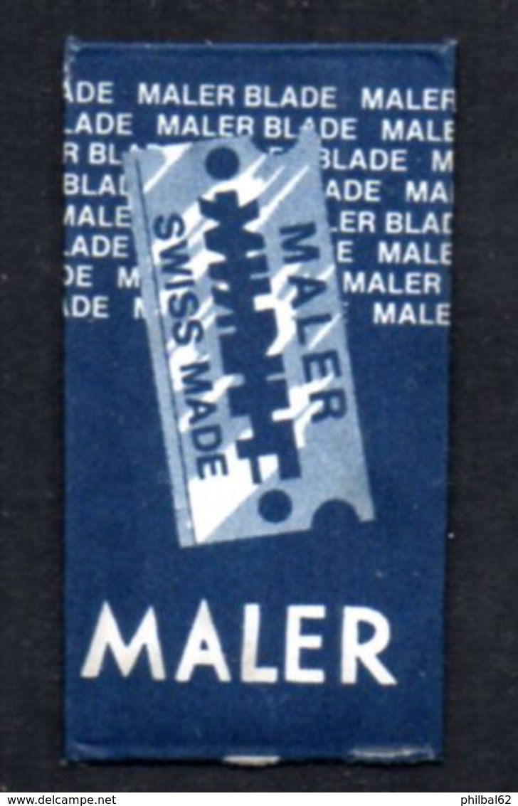 Rasage. Razor Blade. Lame De Rasoir. Lame Maler, Swiss Made. - Lames De Rasoir