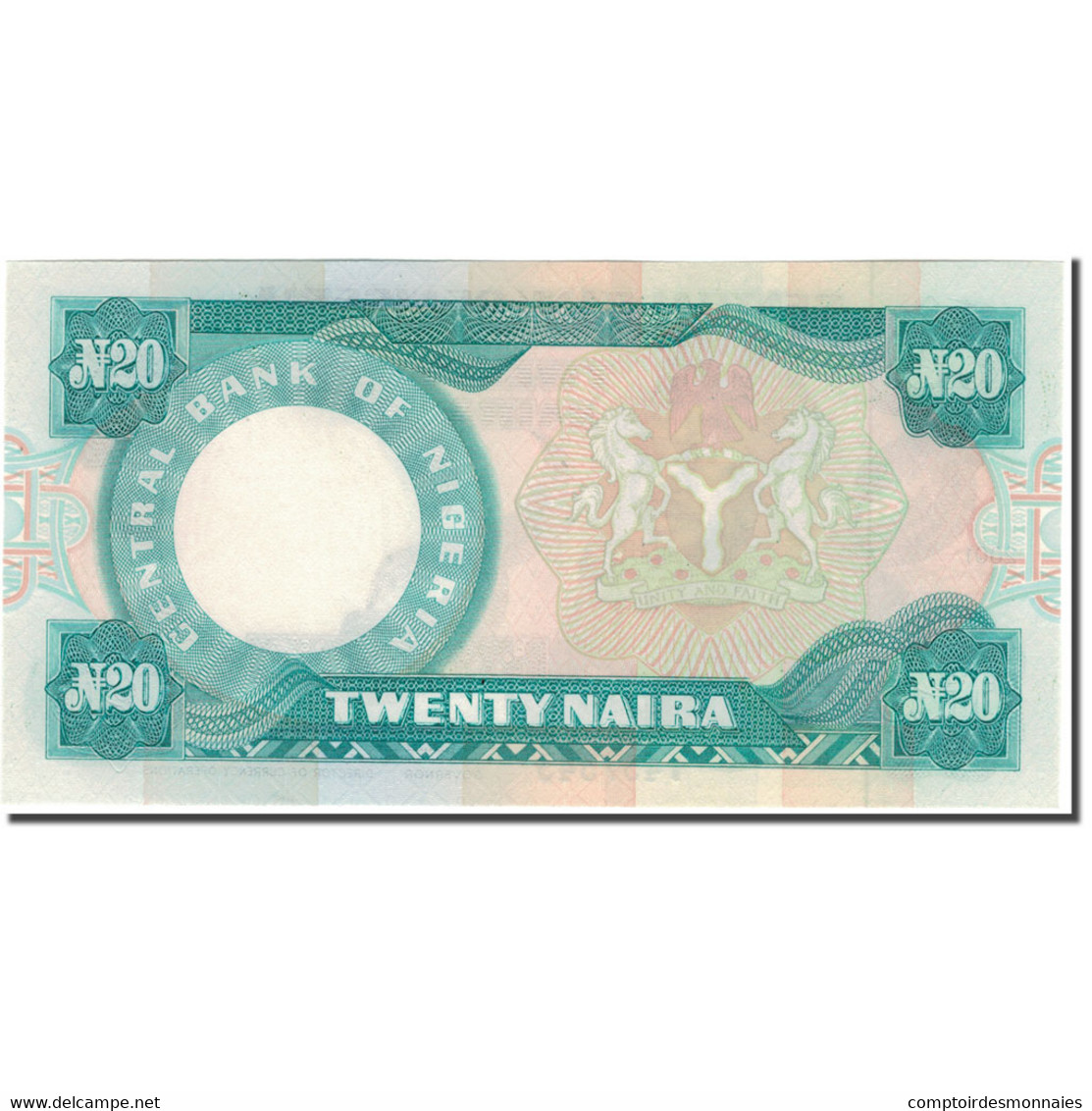 Billet, Nigéria, 20 Naira, 2001, KM:26g, NEUF - Nigeria