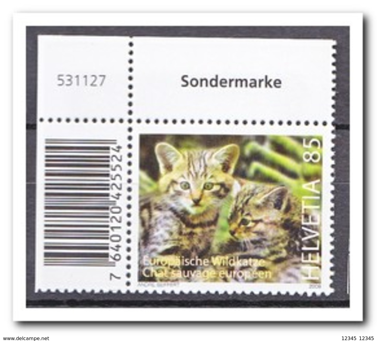 Zwitserland 2009, Postfris MNH, Cats - Ongebruikt