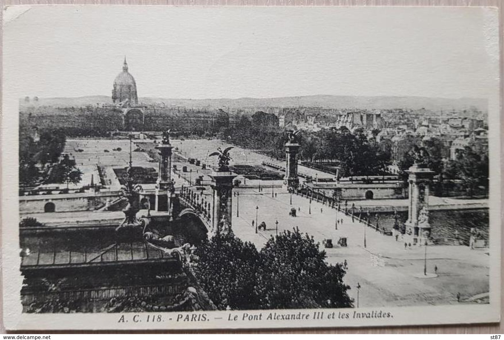 France Paris Le Pont Alexandre 1938 - Other & Unclassified