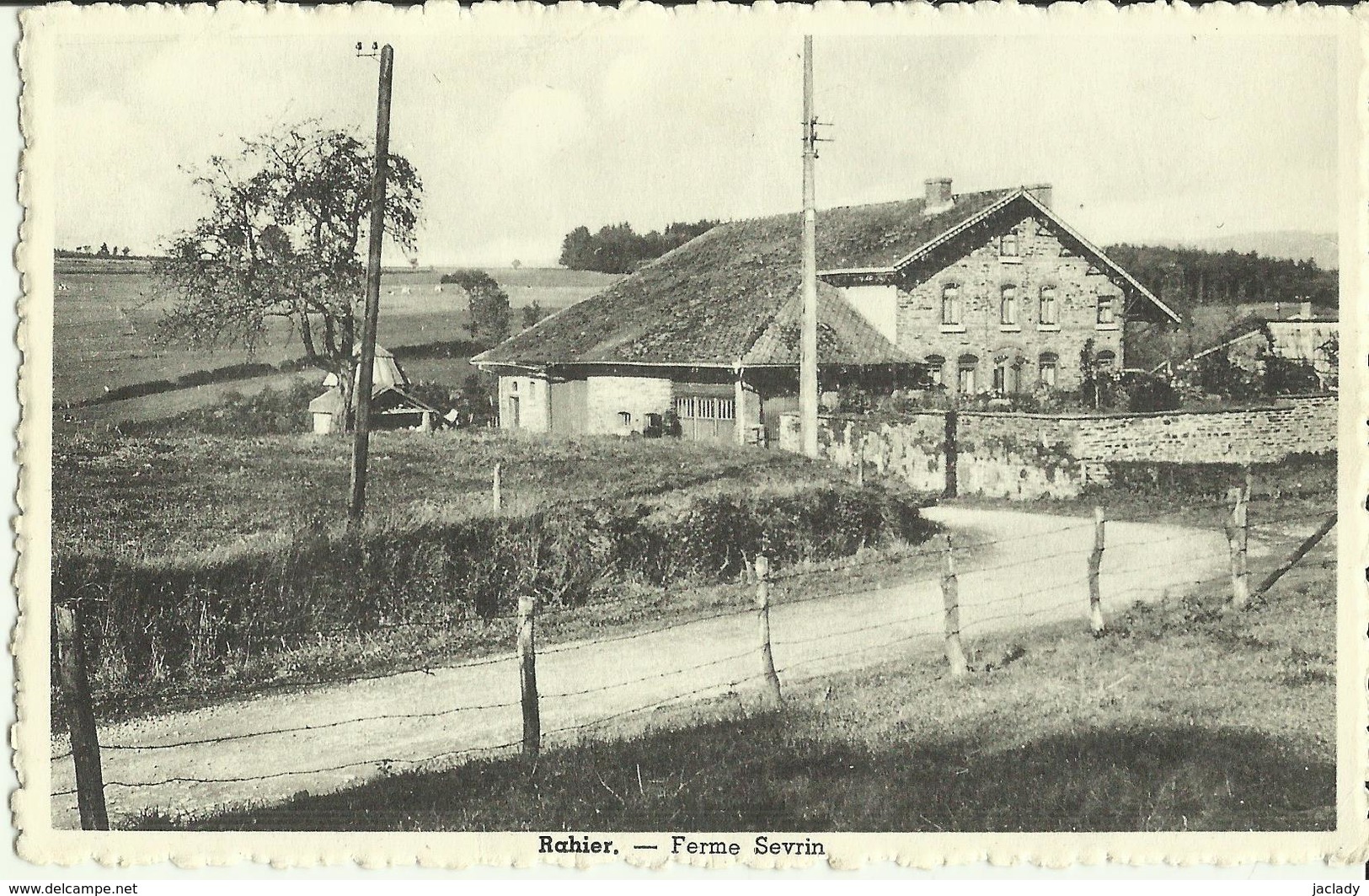 Rahier -- Ferme Sevrin.    (2 Scans) - Stoumont