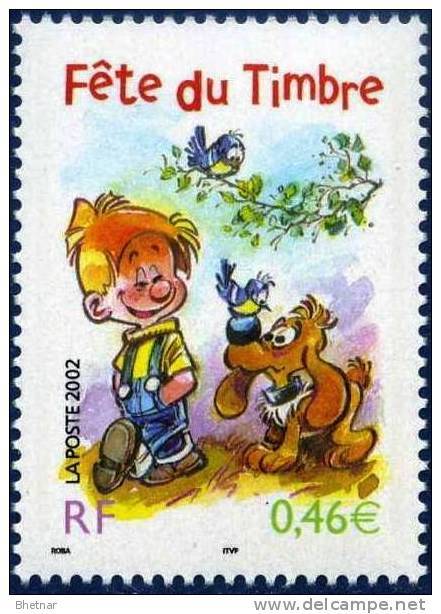 FR YT 3467 " Fête Du Timbre : Boule Et Bill " 2002 Neuf** - Unused Stamps