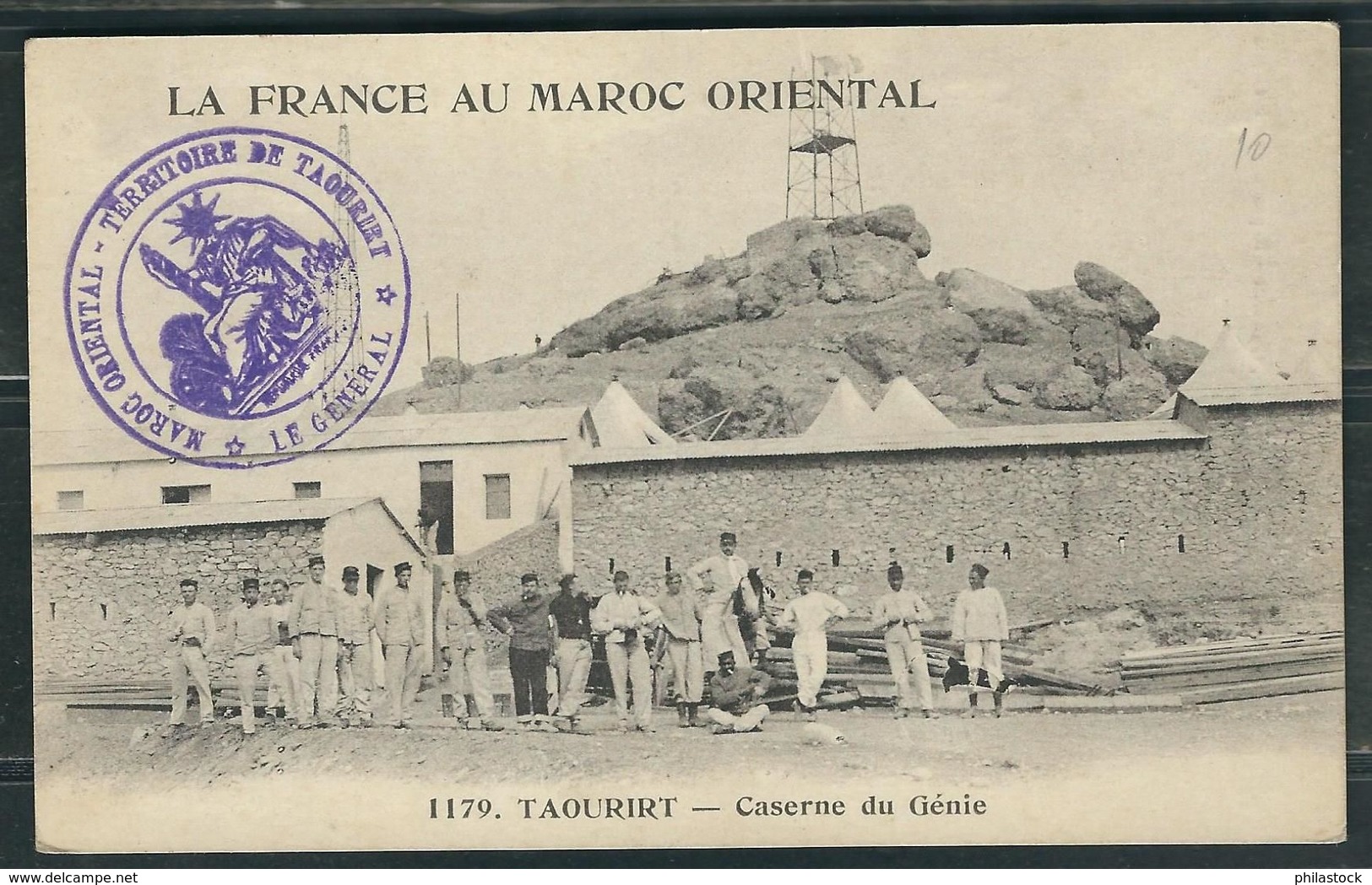 MAROC 191? CPA Maroc Oriental Taourirt - Cachets Militaires A Partir De 1900 (hors Guerres)