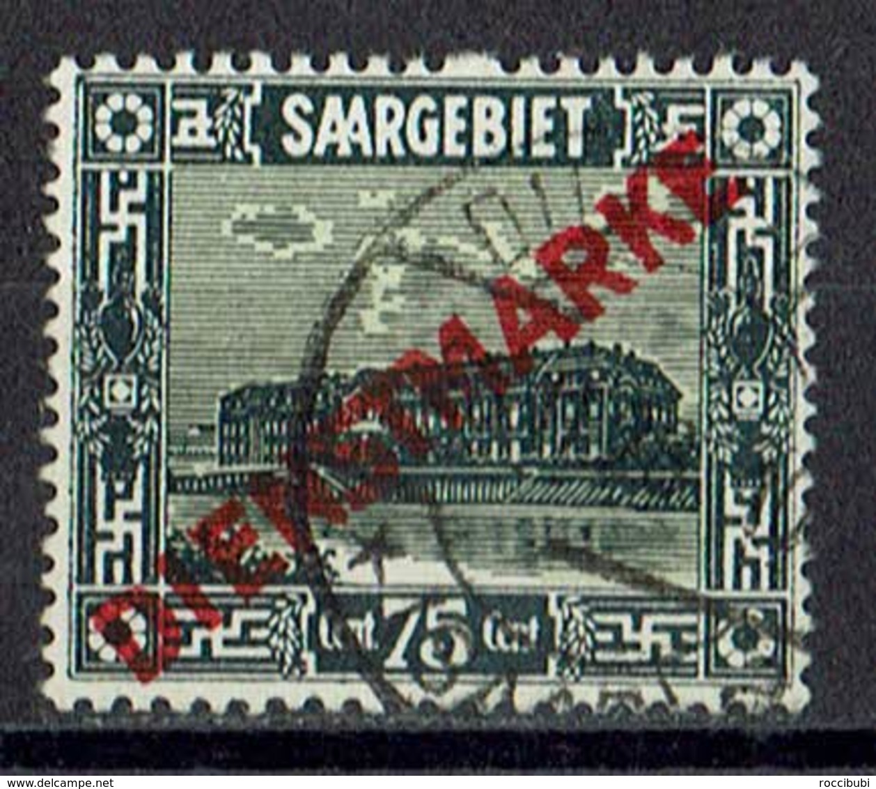 Saargebiet 1923 // Mi. 15 O - Dienstmarken