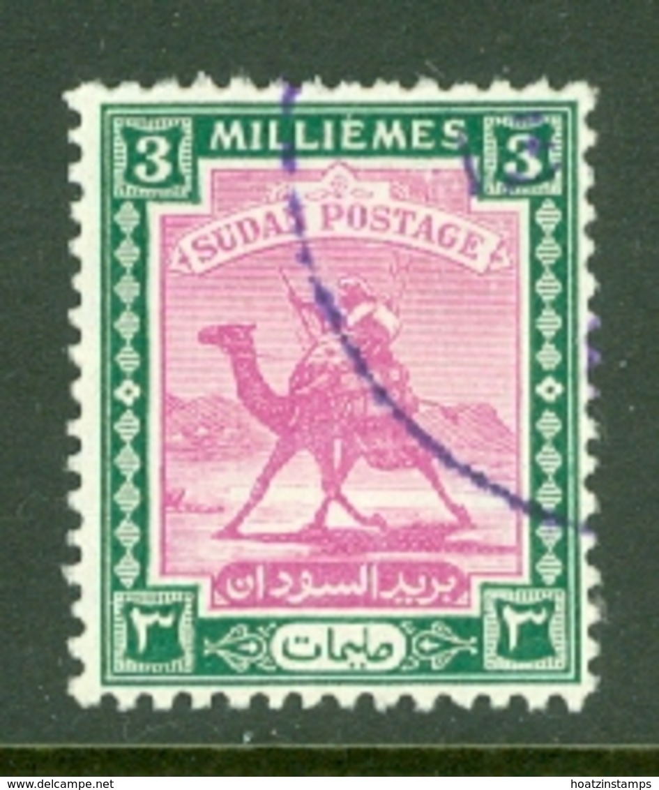 Sdn: 1948   Arab Postman   SG98    3m    Used - Sudan (...-1951)