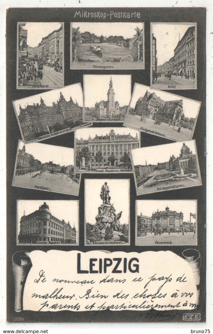 LEIPZIG - 12 Vues - 1904 - Leipzig