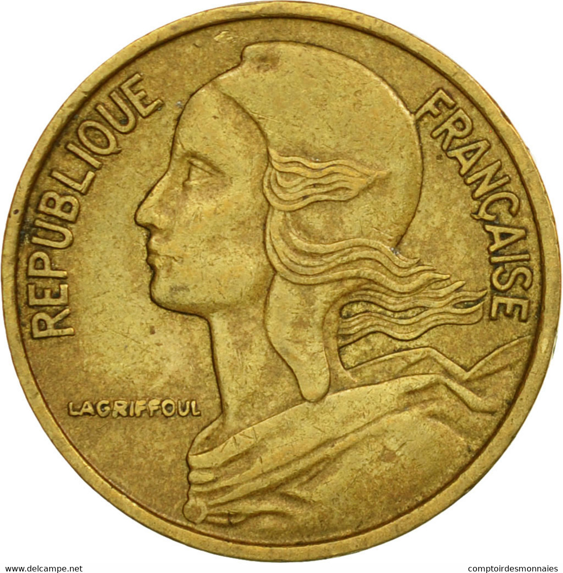 Monnaie, France, Marianne, 5 Centimes, 1969, Paris, TTB, Aluminum-Bronze - Autres & Non Classés