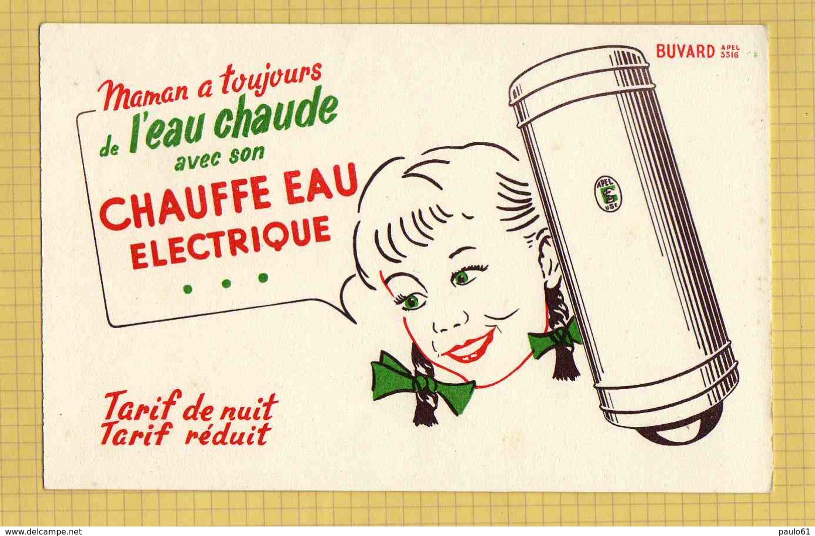 BUVARD :Chauffe Eau Electrique - Electricidad & Gas