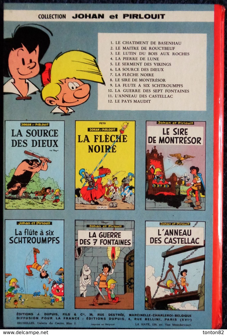 Peyo - Johan Et Pirlouit - Le Serment Des Vikings - Éditions Dupuis - ( 1964 ) . - Johan Et Pirlouit