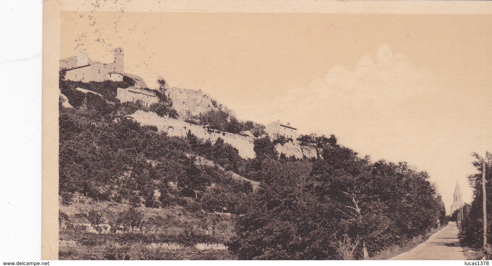 26 / MONTSEGUR SUR LAUZON / VUE D ENSEMBLE DU VIEUX VILLAGE - Autres & Non Classés